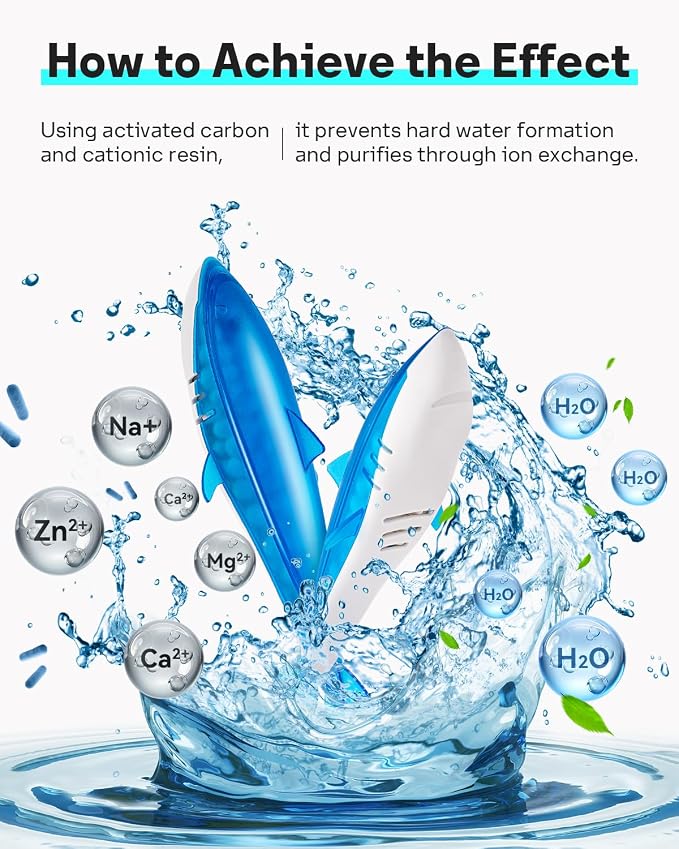 Leemone 6 Pack Humidifier Cleaner Shark, Demineralization Float Shark Compatible - Image 5