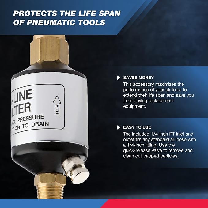 NEIKO 30253A Water and Oil Separator - Image 3
