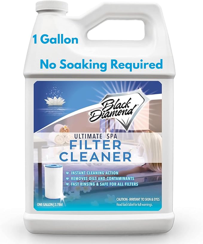 Ultimate Spa Filter Cleaner Fast-Acting Spray. Instant clean by BlackDiamondStoneworks