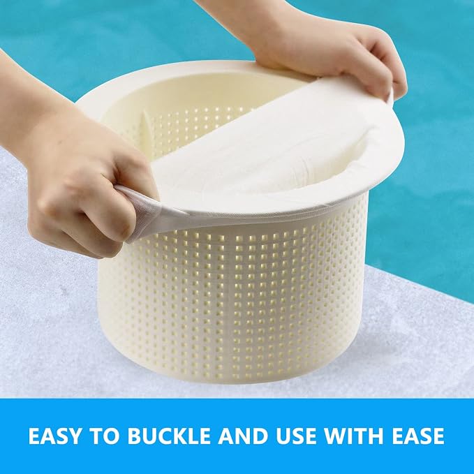 30 Pack Pool Skimmer Socks, Pool Filter Socks Net Saver - Image 4