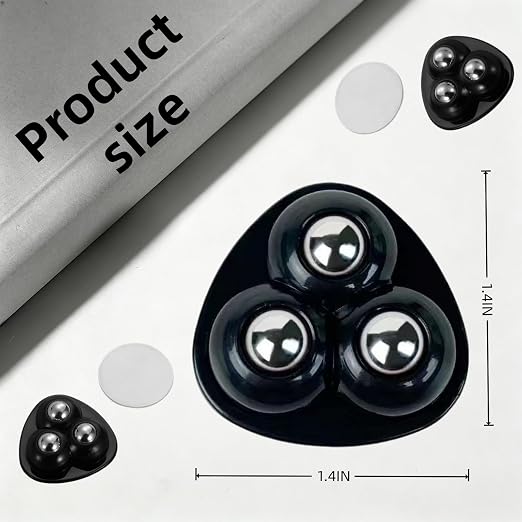 4 Pcs Self Adhesive Caster Wheels 360° Swivel Mini Universal Casters - Image 2