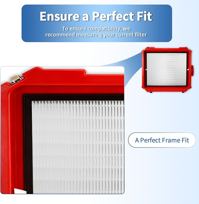 HEAP 550 Replacement Filter, HEPA Air Filter 16x19x2 inch, Compatible - Image 3