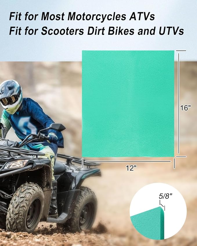 Foam A-ir Filter Material Sheet 12" X 16" X 5/8" Fit - Image 4