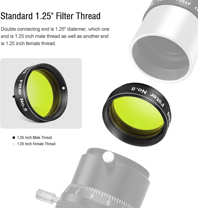 Astromania Telescope Filter, Planetary Filter - Image 5