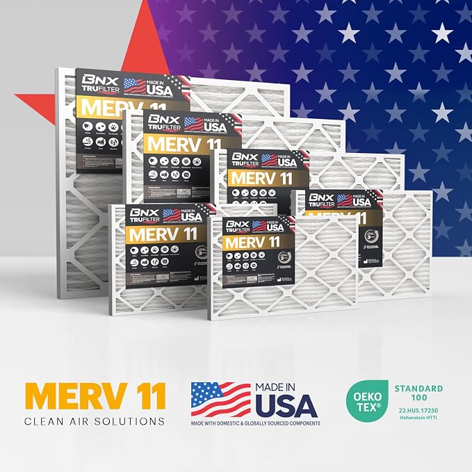 BNX TruFilter 20x22x1 Air Filter MERV 11 - Image 9
