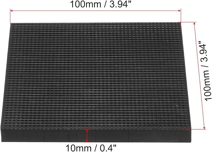 PATIKIL Rubber Anti-Vibration Pads, Air Conditioner, Air Compressor - Image 2