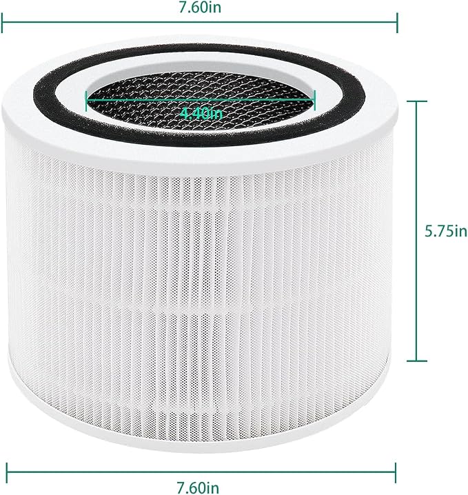 2 Pack Replacement Air Purifier Filters - Image 2