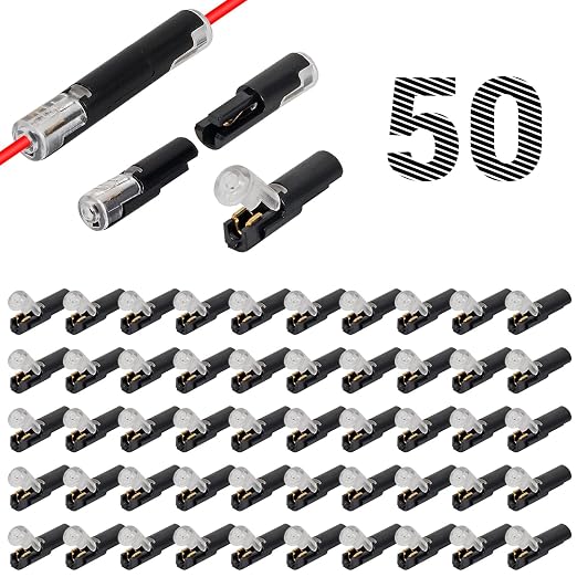 AITRIP 50PCS Single Wire Connector, 1 Wire Plug in Connector by AITRIP