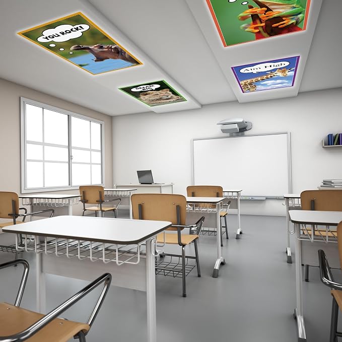 8 Pcs Fluorescent Light Covers - Image 6