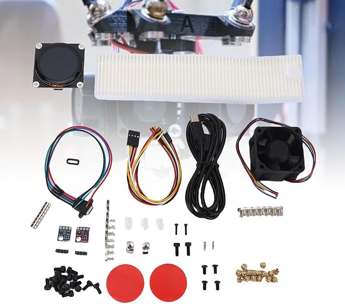 Sorandy 3D Printer Air Filter, LCD Display Real Time Monitoring Air Purifier - Image 2
