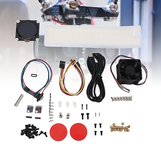 3D Printer Air Filter, LCD Display Real Time Monitoring Activated Carbon Air - Image 4