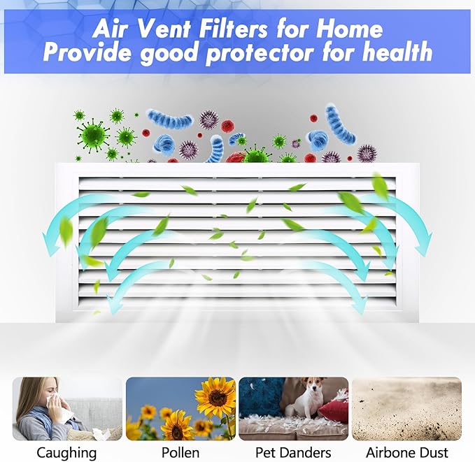 MERV 8 Filter Material, 23 Ft² Cut to Fit Air Filters Electrostatic Media - Image 2