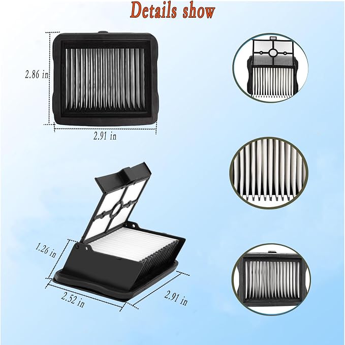 S20 Pro Replacement Parts for Narwal S20 Pro Wet Dry Vacuum Cleaner 6Pcs - Image 5