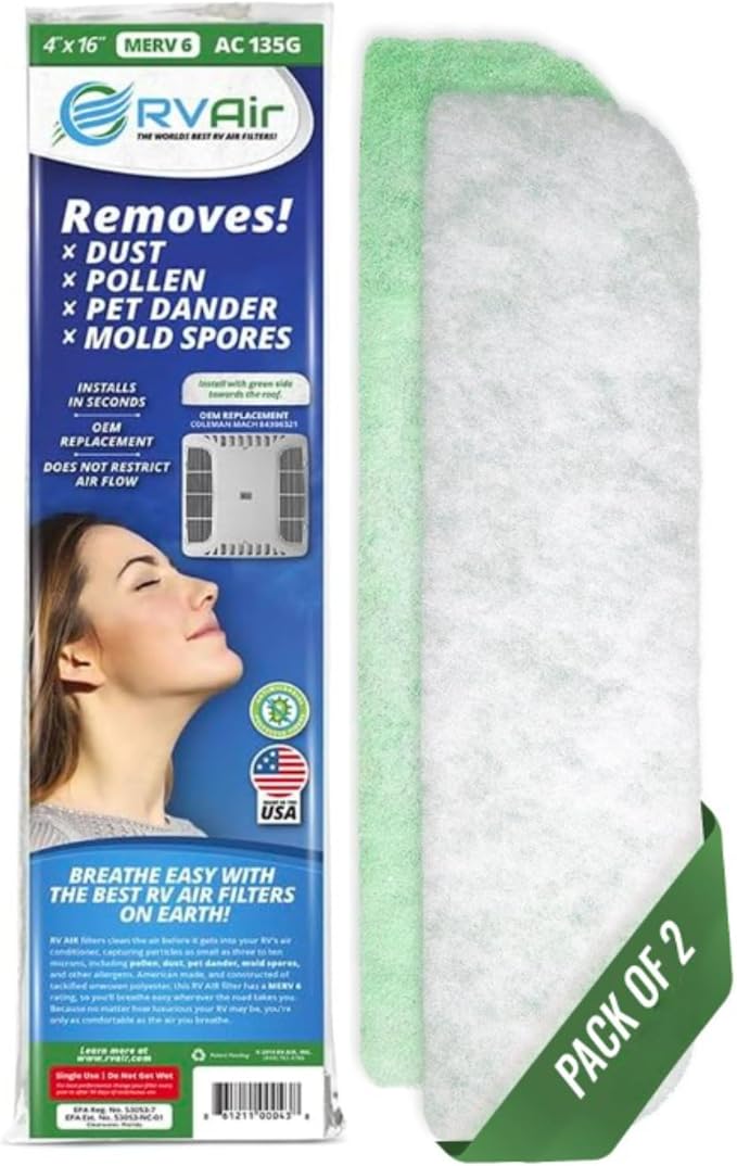AC Filter - Air Conditioner Replacement Filters - RV Air Cleaner - Camper - Image 2