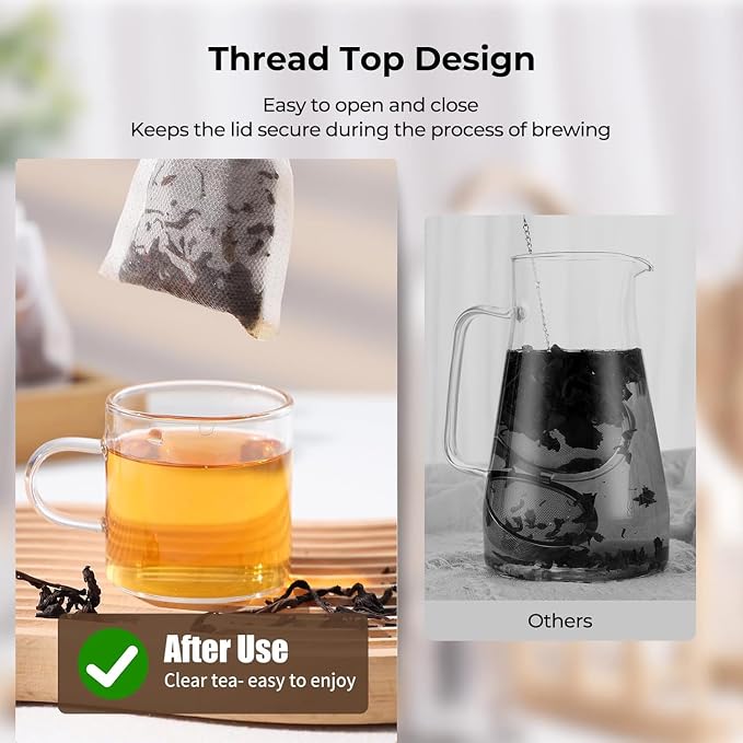 300Pcs Tea Filter Bags, Disposable Tea Filter Bags - Image 3