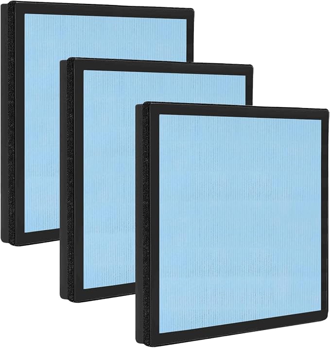 3 Pack HEPA 550 Filter, HEPA& Activated Carbon Filter Replacement Compatible by Filterhualv