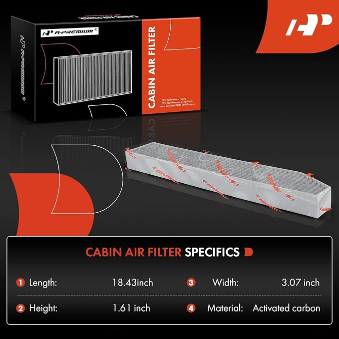A-Premium 2-Pack Cabin Air Filter - Image 2