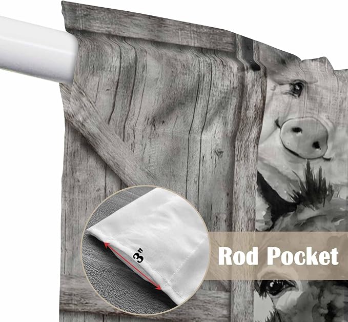 Funny Farm Animals Swag Valances - Image 4