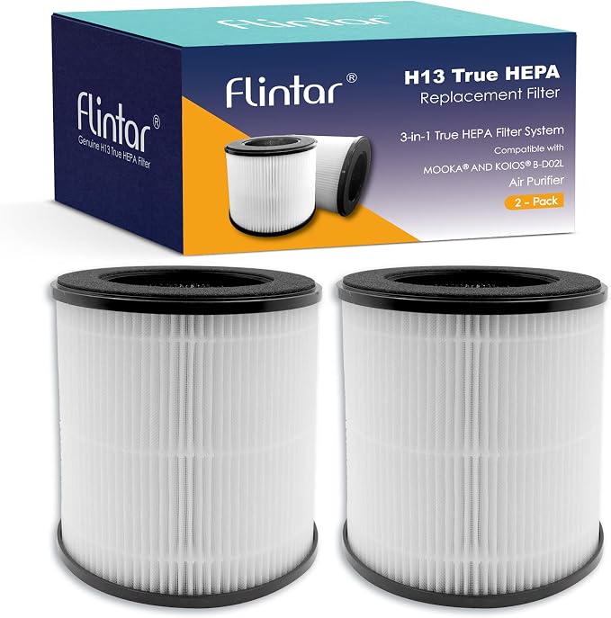B-D02L/M05 Replacement Filter, Compatible by Flintar