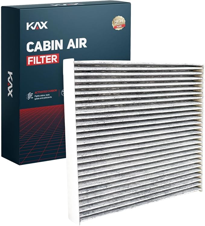 KAX HEPA Cabin Air Filter with Activated Carbon, CF10562 Replacement by KAX