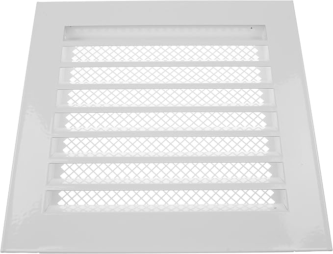 Repa Market 8" x 8" Inch Galvanized Steel White Soffit Air Vent Cover - Image 7