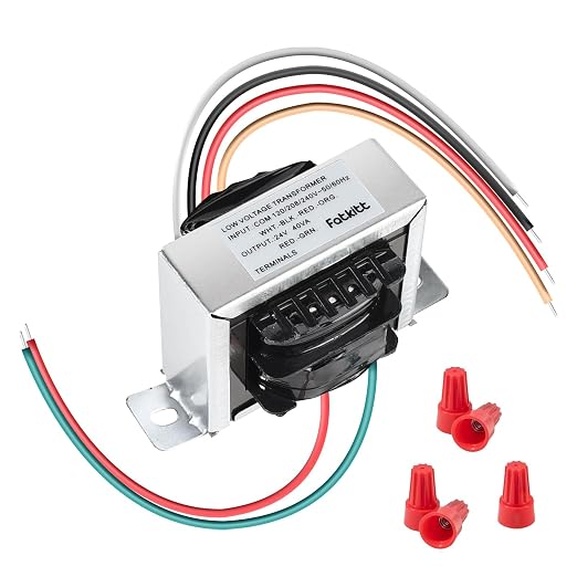Control Transformer 24V 40VA, Easy Installation and Reliable Output by FATKITT