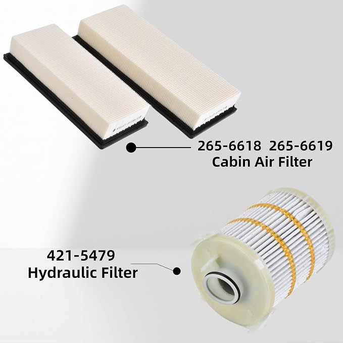 1000 Hours Maintenance Filter Kit 258-2829 265-6619 265-6618 421-5479 377-6969 - Image 4