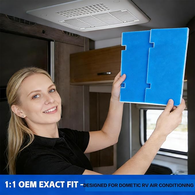 RV AC Filter Replacement Filters for-Dometic 3313107.103 3105012.003, MERV 6 - Image 3