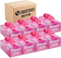 Arkwright Smart Rags in Box - (Bulk Case of 400) Lint Free, Large Microfiber Cleaning Cloth, Scratch & Streak-Free, Dispensable Wash Towels for Cars, Kitchen, and Window Glass, 16 x 16 in, Pink