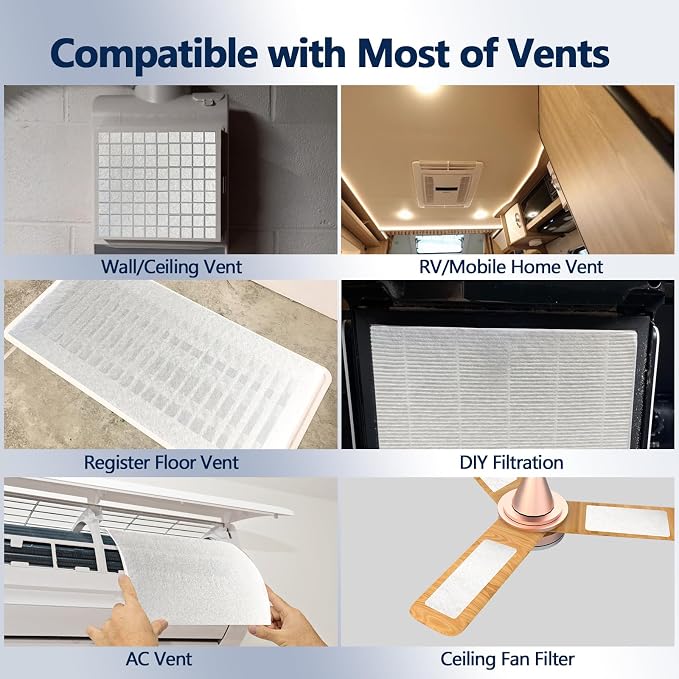 Air Vent Filter 20x100 Inch, Cut to Size Air Filter Material, Electrostatic - Image 5