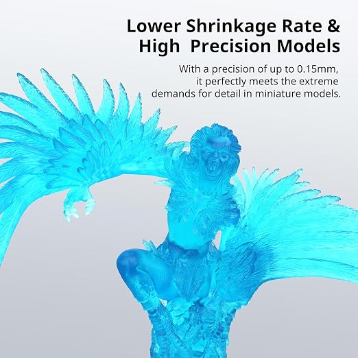 ANYCUBIC Water Washable 3D Printer Resin 2.0, 405nm High Precision 3D Resin - Image 3
