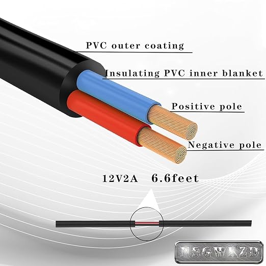 12V Power Cord Replacement for Levoit Core Mini Air Purifier Charger Charging - Image 4