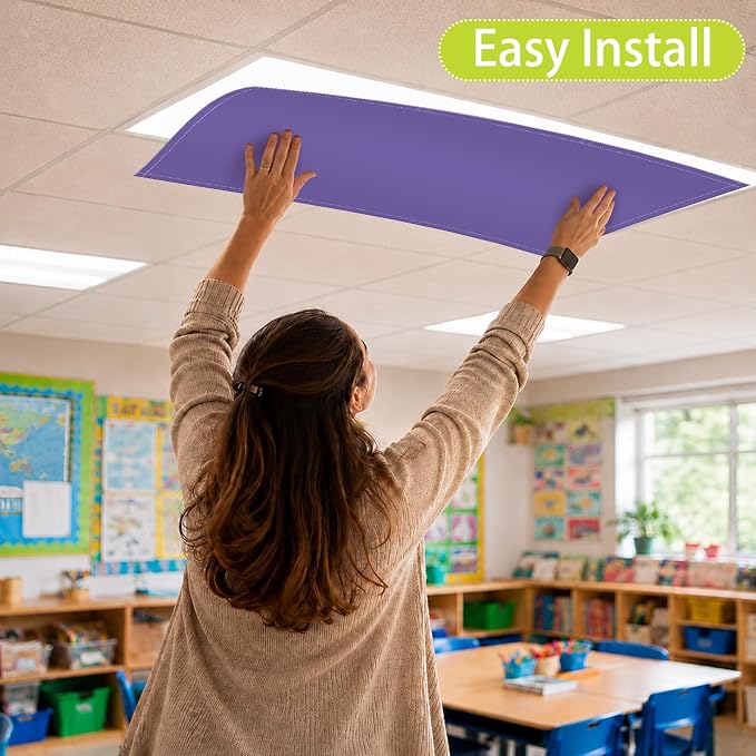 12pcs Magnetic Fluorescent Light Covers - Image 4