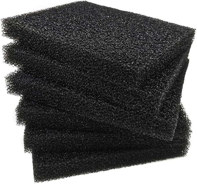 Aquarium Bio Fitler Media Sponge, 6.28 x 5.5 x 0.78 inch Foam Filter Pad by Aylbcz