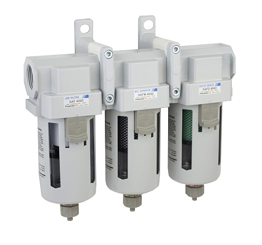 PneumaticPlus SAFU460-N04 Air Particulate, Oil Removing, Coalescing Filter Combo by PneumaticPlus