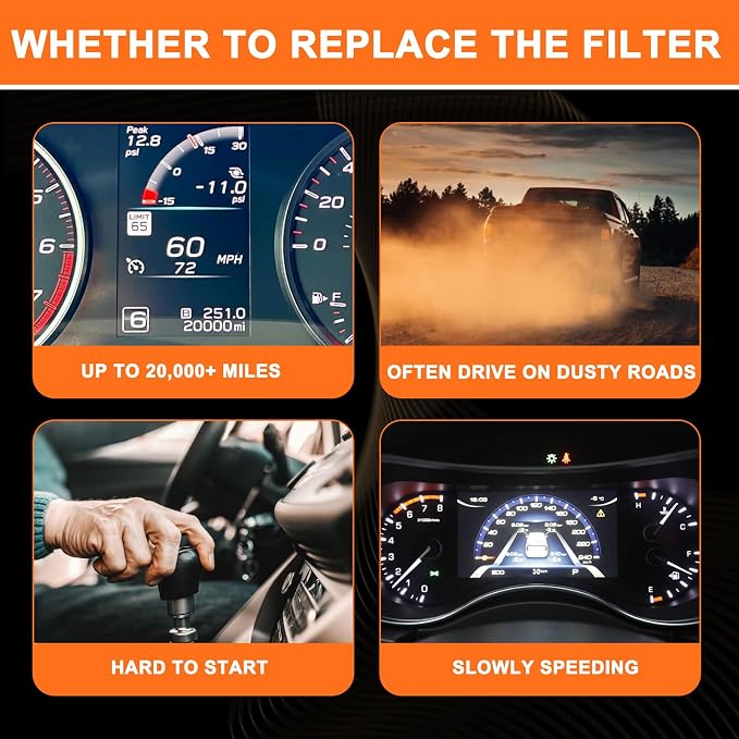 Oil Filter and Fuel Filter Water Separator Set Compatible - Image 6