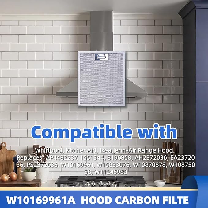5Layer Aluminium W10169961 Upgraded Range Hood Filter - Image 2