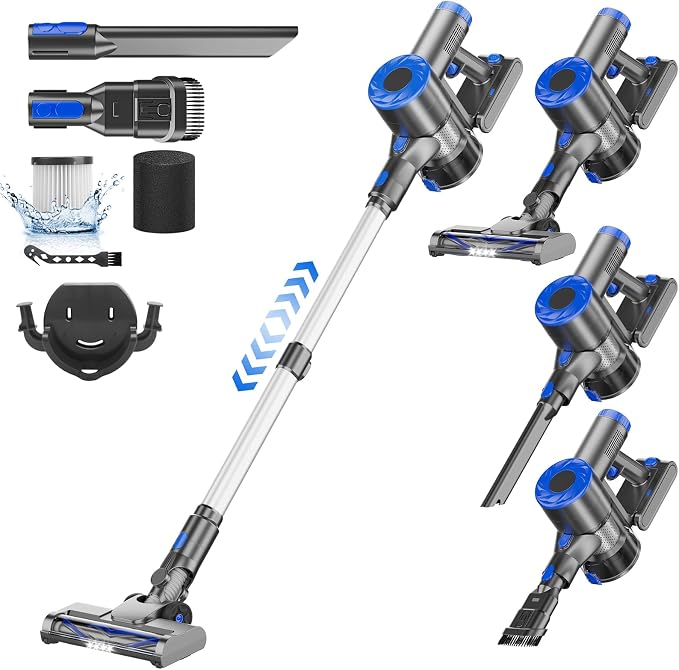 Cordless Vacuum Cleaner, Power Suction Stick Vacuum Cleaners by Unknown