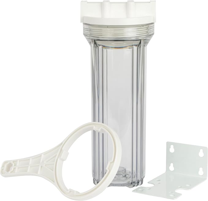 SpiroPure Clear Water Filter Housing 10 inch / 2.5 x 10 / 158117 Transparent by SpiroPure