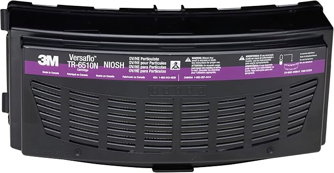 3M Versaflo HEPA Cartridge TR-6510N, Organic Vapors, - Image 5