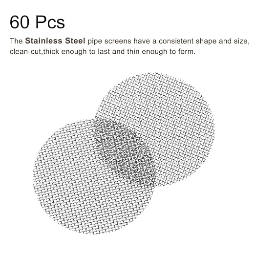 MECCANIXITY Pipe Screen Stainless Steel Screens, 13/16 Inch Diameter - Image 3