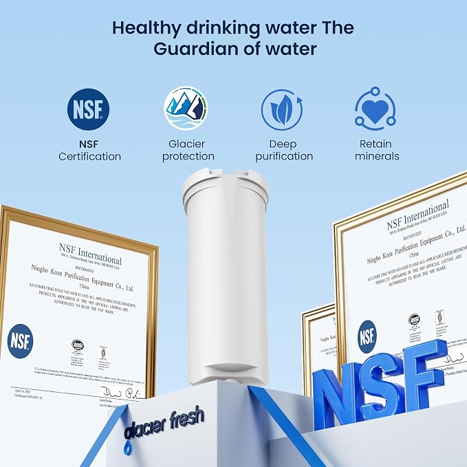 GLACIER FRESH Replacement for GE Profile Opal Ice Maker Filter, NSF 42 Certified - Image 6