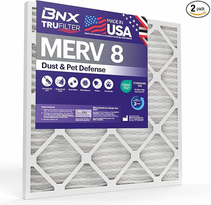 BNX TruFilter MERV 8 Compatible by BNX