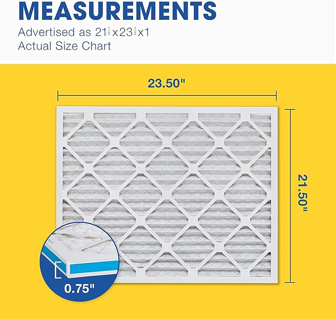 Aerostar 21.5x23.5x1 Air Filter MERV 13 - Image 2