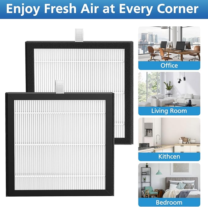 4 Pack DH02 Replacement Filter Compatible - Image 7