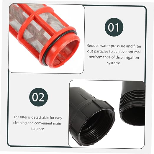 Toyvian Y Shape Irrigation Filter Mesh Water Saving Tool Durable Stainless - Image 7