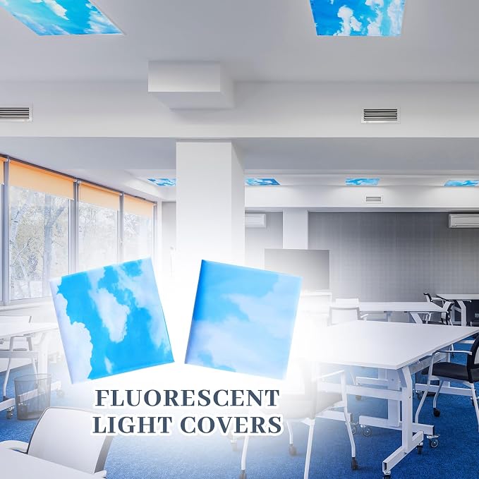 Tujoe 2 Pcs Fluorescent Light Covers - Image 6