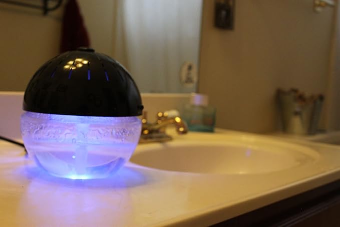 EcoGecko Earth Globe Air Revitalizer, Air Freshener, Room Aromatizer, Aroma and - Image 2