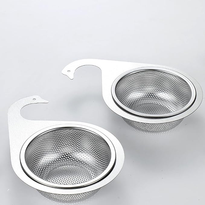 Stainless Steel Sink Faucet Hanging Organizers Strainer Basket - Image 3