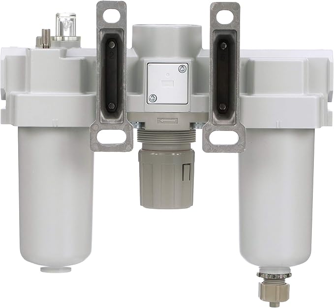 PneumaticPlus SAU400-N06G-MEP Compressed Air Filter Regulator Lubricator Combo - Image 5